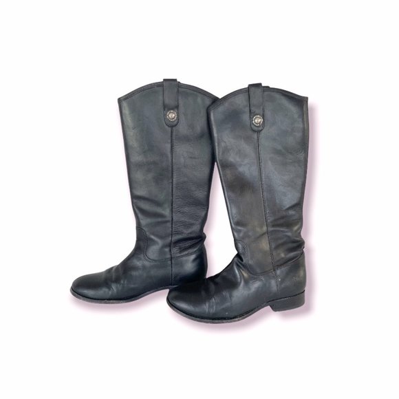 Frye Melissa Button Lug Tall Riding Boot 8.5 - Picture 4 of 10